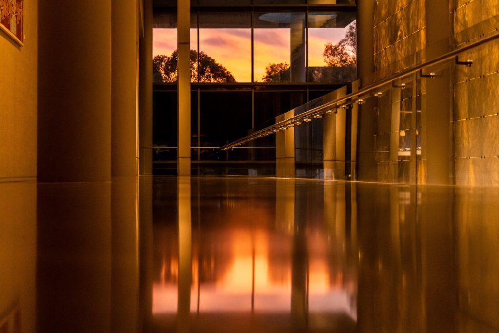 The National Gallery of Australia in Canberra has closed due to wildfire smoke. Photo courtesy of the National Gallery of Australia.