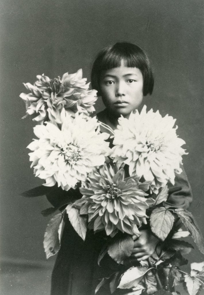 Yayoi Kusama around age 10. Photo courtesy of the artist.