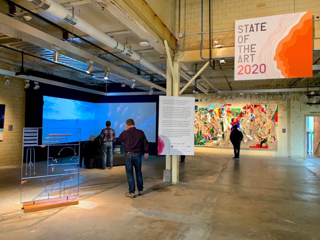 The first gallery of "State of the Art" at the Momentary. Image: Ben Davis.