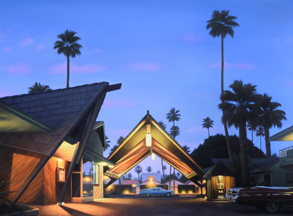 George Billis, Caliente Evening (2019). Courtesy of Art Palm Springs.