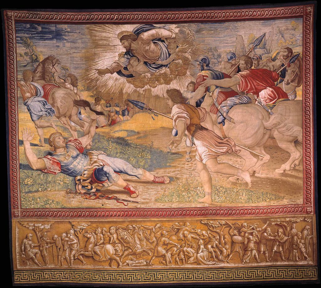 Raphael, <i>The Conversion of Saint Paul</i>. Photo courtesy of the Vatican Museums.