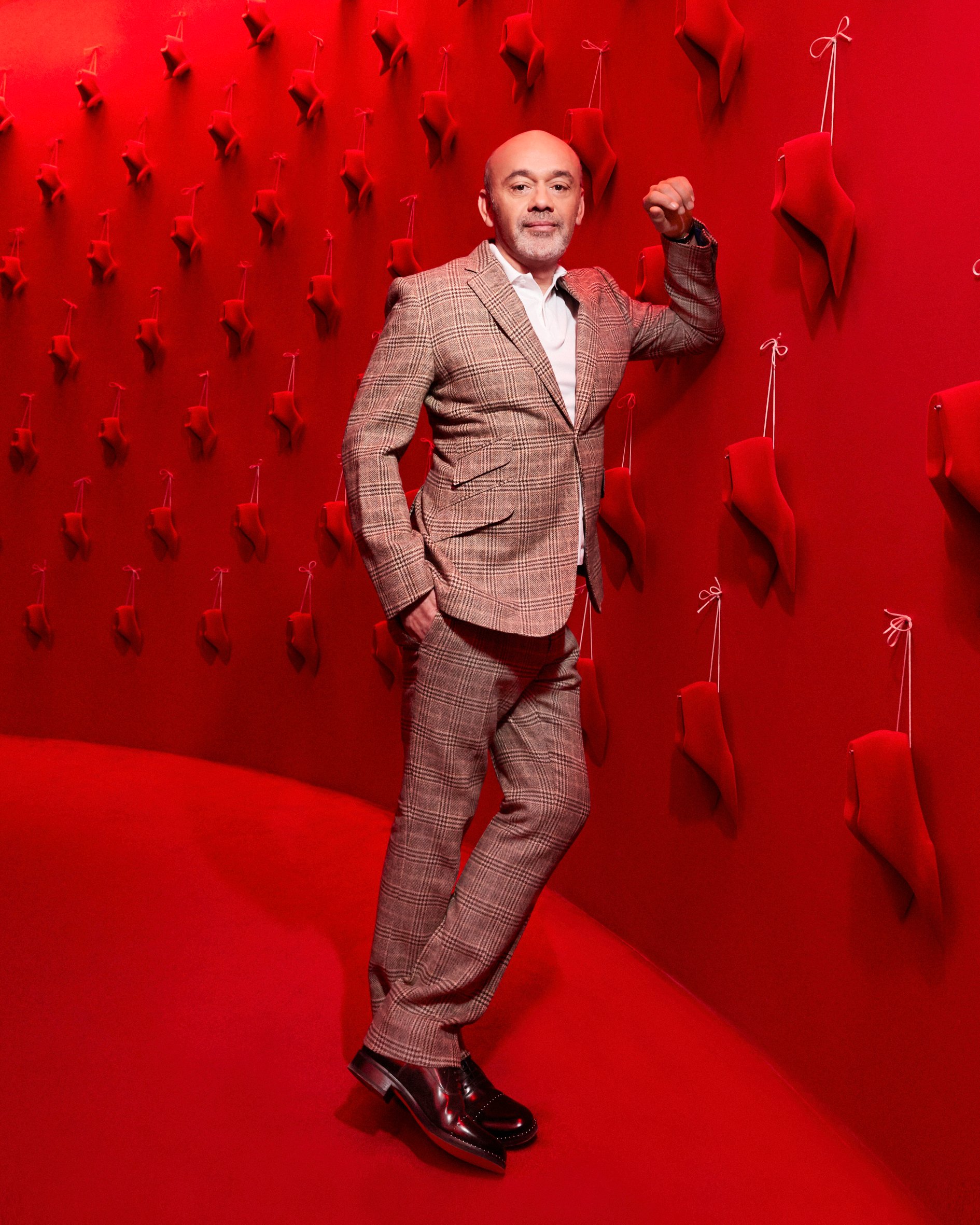 Designer Christian Louboutin on Warhol Inspired His First Red-Soled Heel and Why Himself an 'Applied Artist'