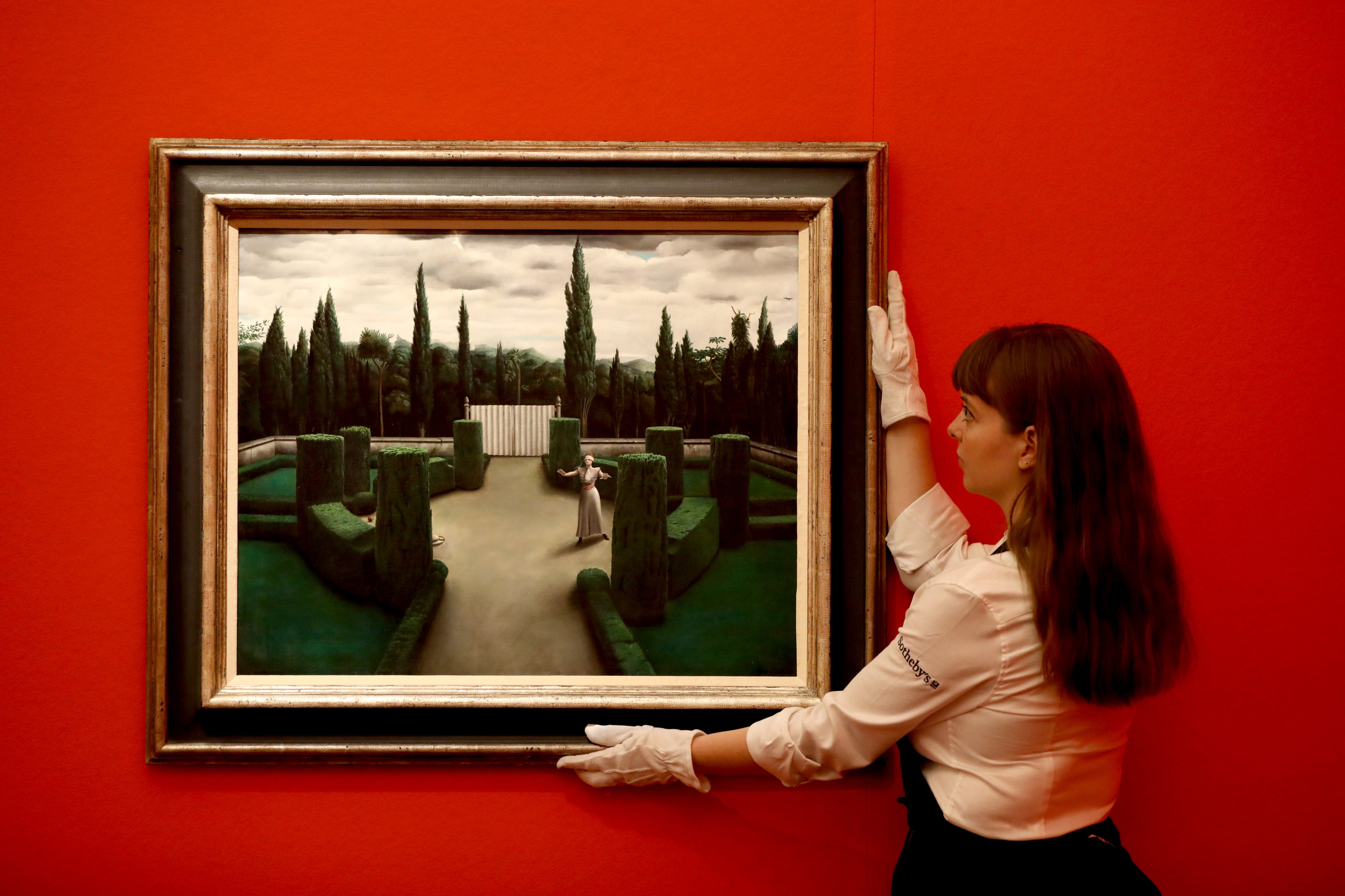 Pyke Koch, Florentijnse tuin (Florentine Garden) (1938). Photo by Tristan Fewings/Getty Images for Sotheby's.