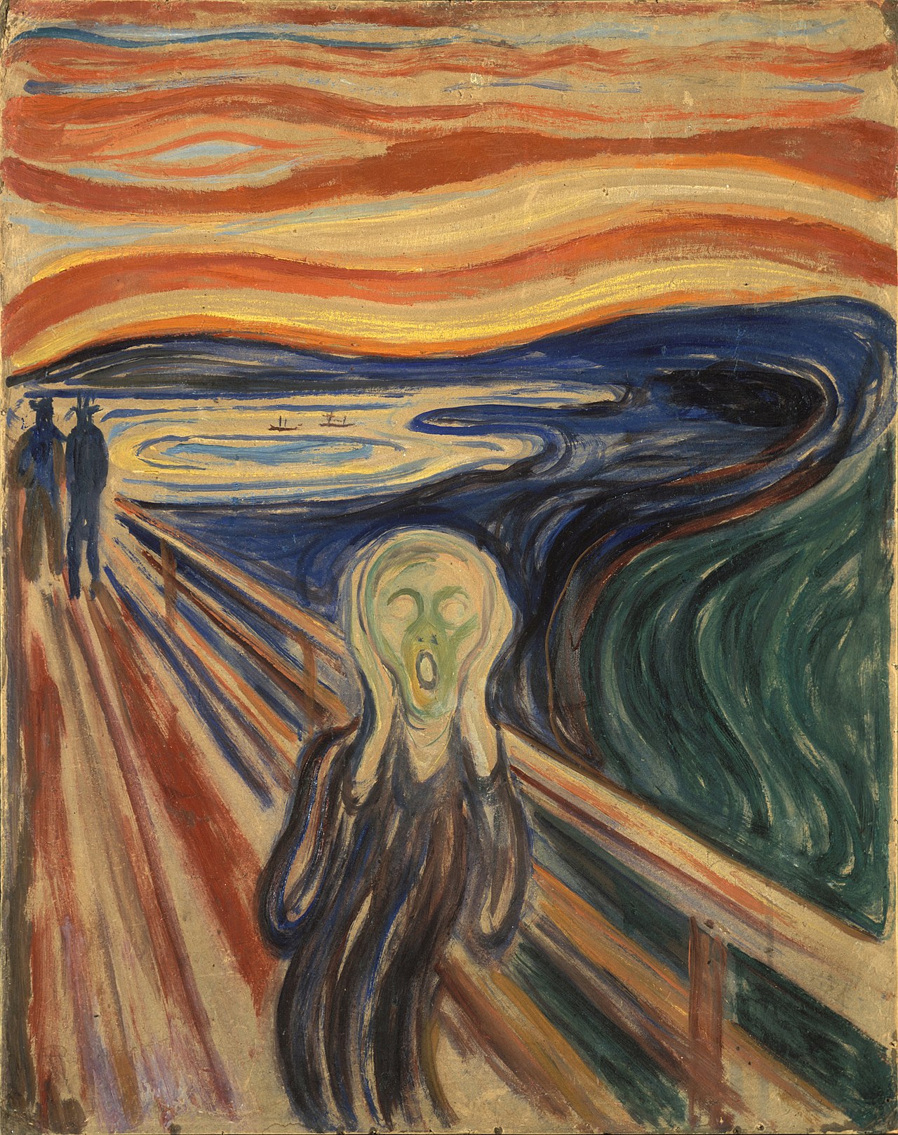 Edvard Munch, The Scream (1910). Collection of the Munch Museum, Oslo.