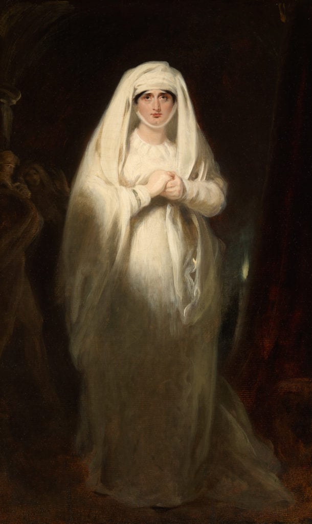 G H Harlow, <i>Sarah Siddons as Lady Macbeth</i> (1814). © The Garrick Club.