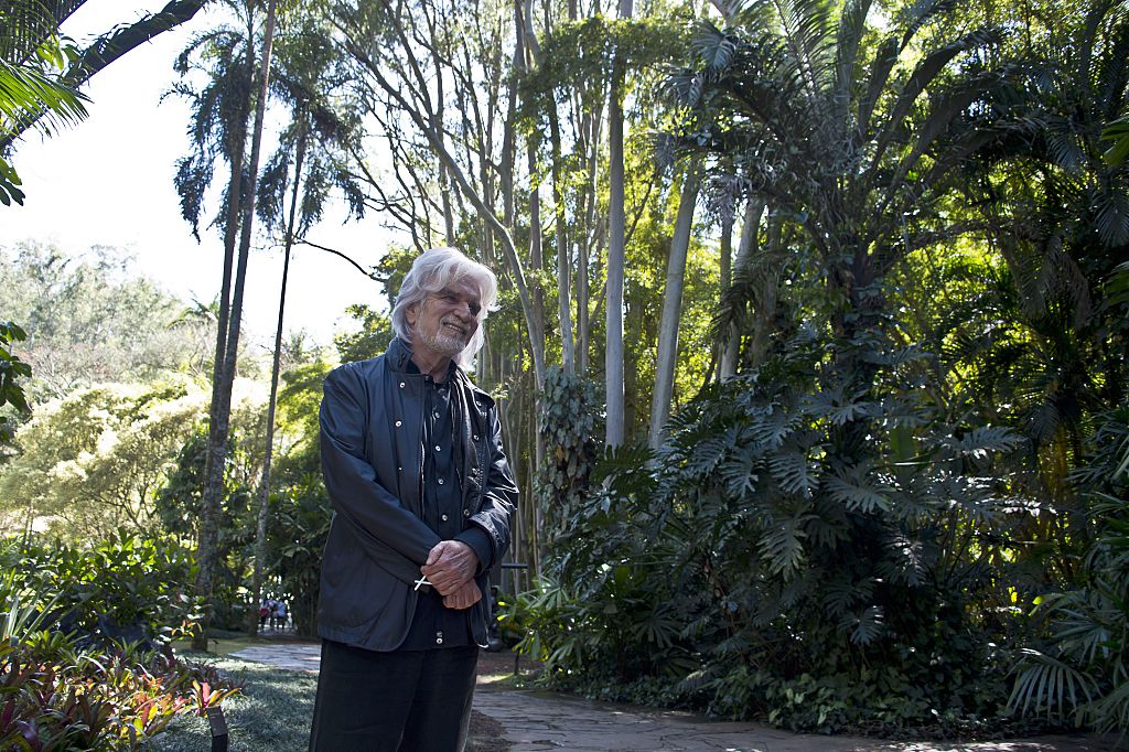 Bernardo Paz, founder of the Inhotim Centre for Contemporary Art smiles during an interview with AFP in Brumadinho, some 60 km from Belo Horizonte, southeastern Brazil, on August 11, 2015. Photo: Nelson Almeida/AFP via Getty Images.