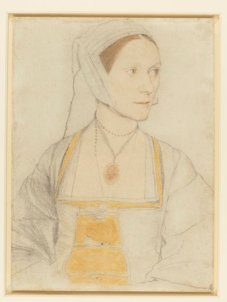 Hans Holbein II, <i>Cecily Heron Royal Collection Trust</i> © Her Majesty Queen Elizabeth II 2019.