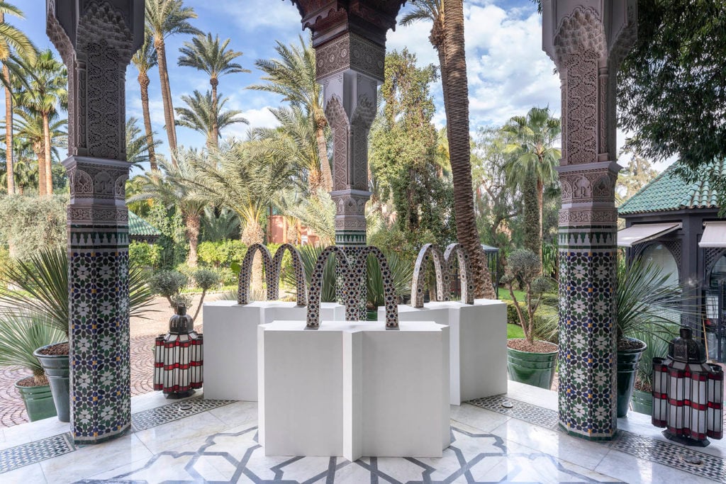 Installation view of 1-54 Marrakech. ©Nicolas Brasseur.
