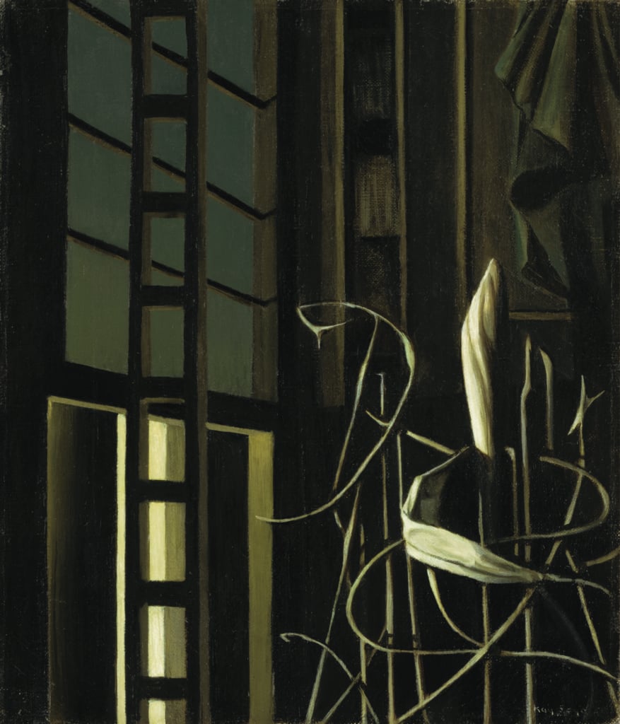 Kay Sage, Journal of a Conjuror (1955). Courtesy of Sotheby's Images Ltd.