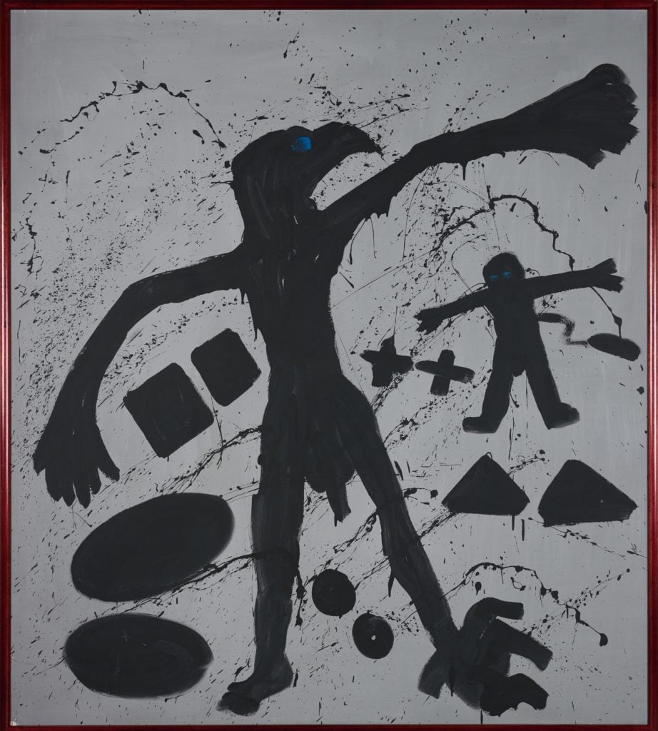A. R. Penck, World of the Eagle (1981). Courtesy of Sotheby’s Images Ltd.