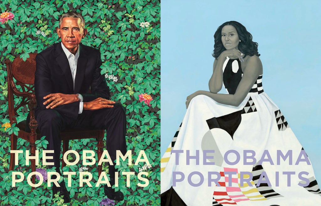 Alternate covers of The Obama Portraits, Princeton University Press, 2020. Courtesy of Princeton University Press.