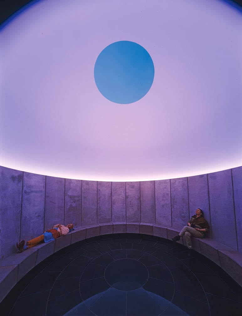 Inside Skyspace Letch. Photo courtesy Getty Images.