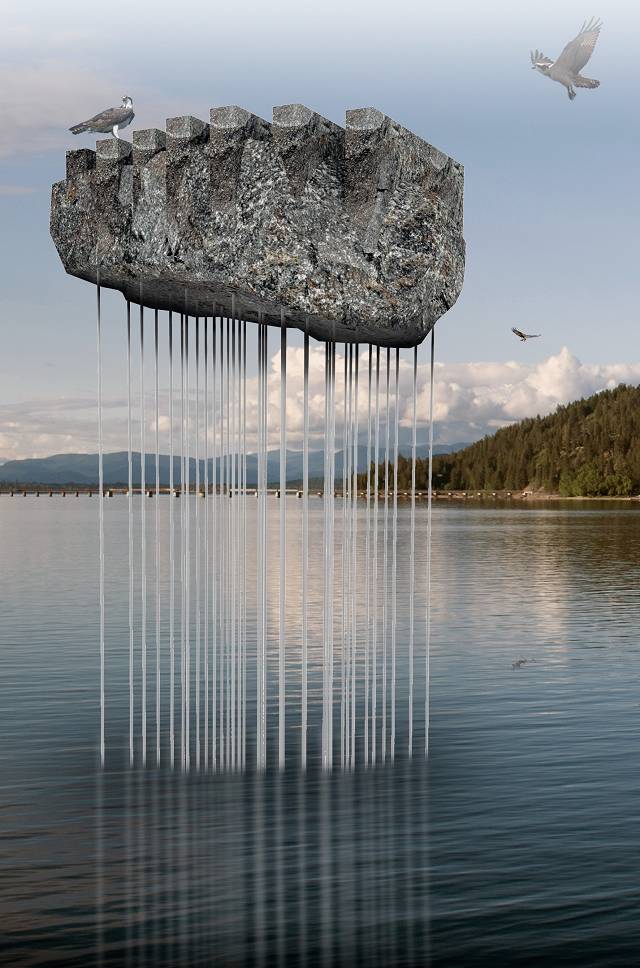An installation at Kielder Art & Architecture. Photo courtesy Getty Images.