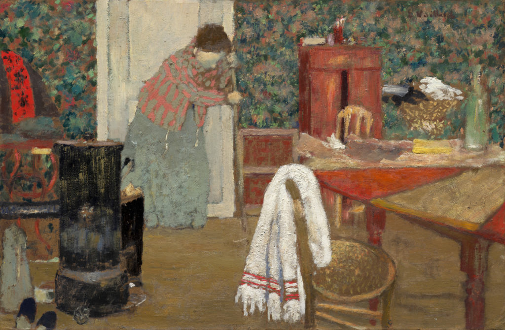 Edouard Vuillard, Woman Sweeping at 346 Rue Saint-Honoré (1895). Courtesy of the Cleveland Museum of Art.
