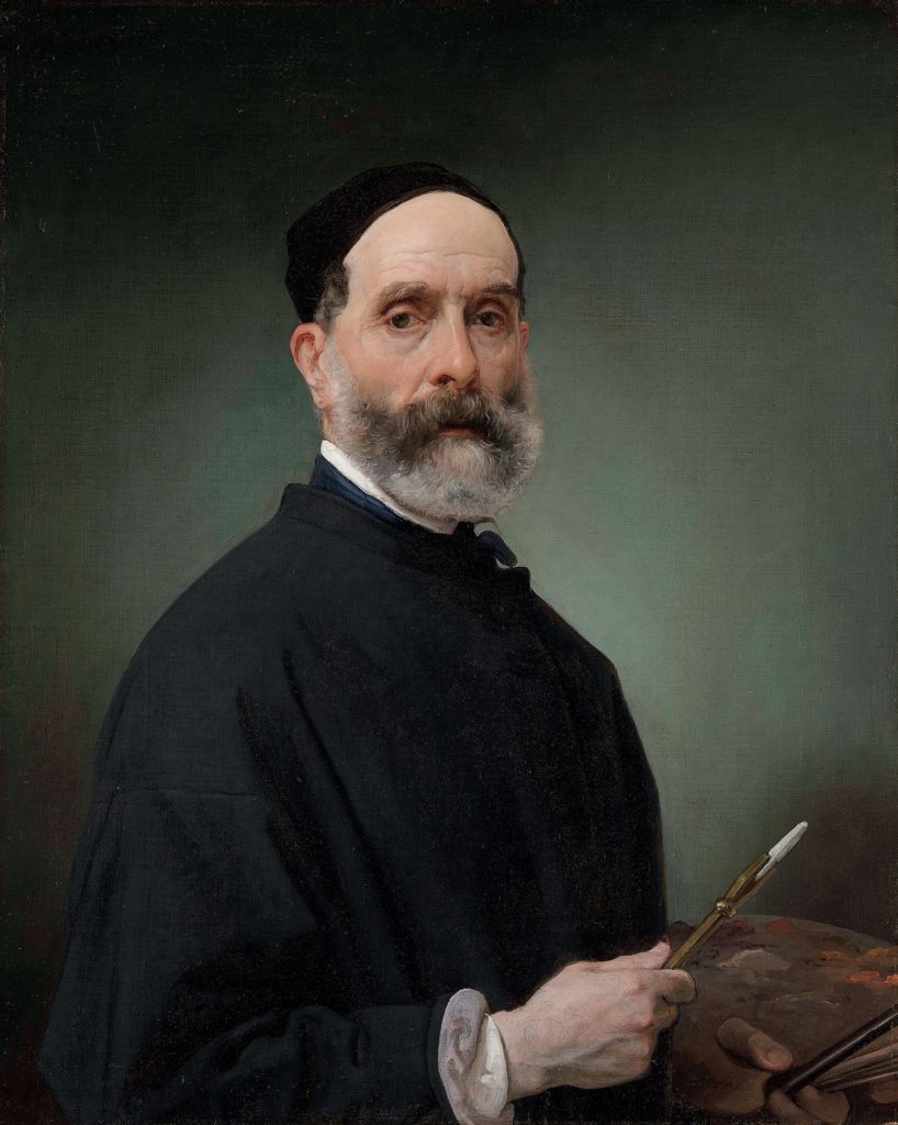 Francesco Hayez, <i>Self Portrait Age of 78</i> (ca. 19th Century). Courtesy of Trinity Fine Art. 