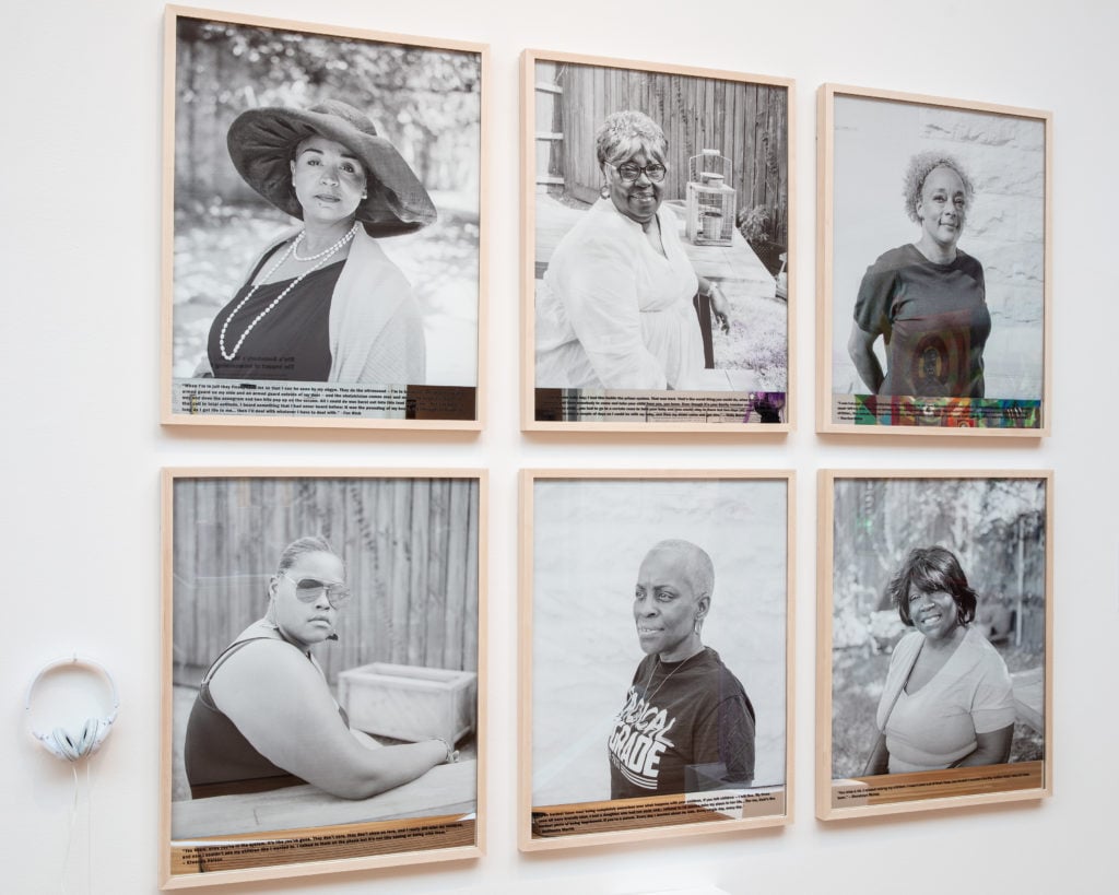 Allison Beonde, <i>Per(Sister) Portraits</i> (2018). Courtesy of Newcomb Art Museum of Tulane University. 