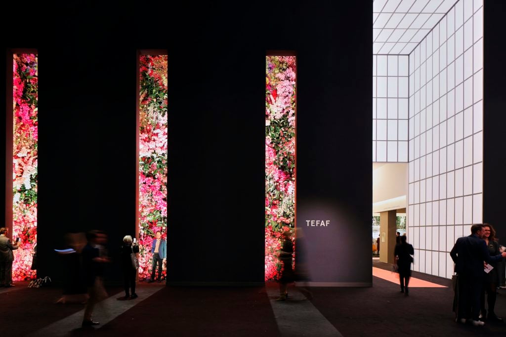 The entrance to the 2020 edition of TEFAF in Maastricht. Courtesy TEFAF.