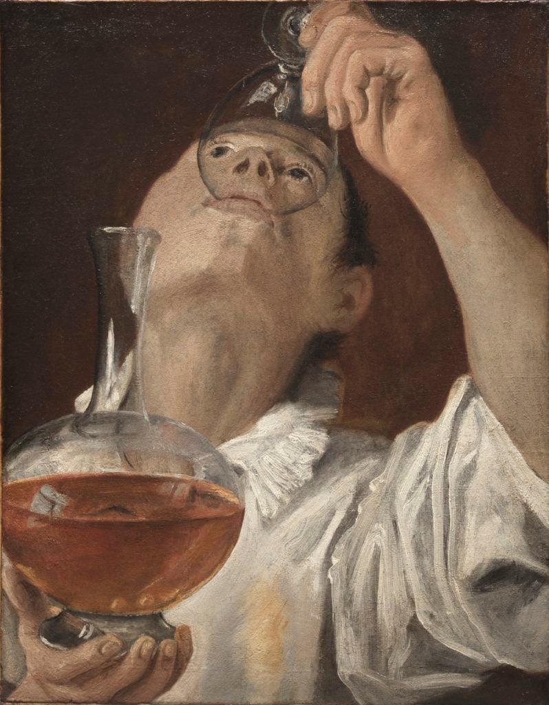 Annibale Carracci, Boy Drinking (1582-1583). Photo by Heritage Arts/Heritage Images via Getty Images.