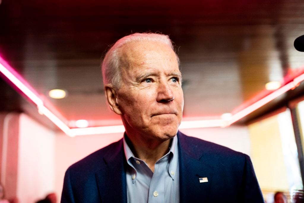 Democratic Presidential candidate Joe Biden. Photo by Melina Mara/The Washington Post via Getty Images.