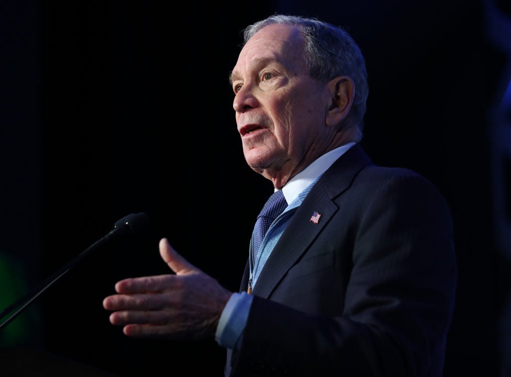 Mike Bloomberg. Photo by Joe Raedle/Getty Images.