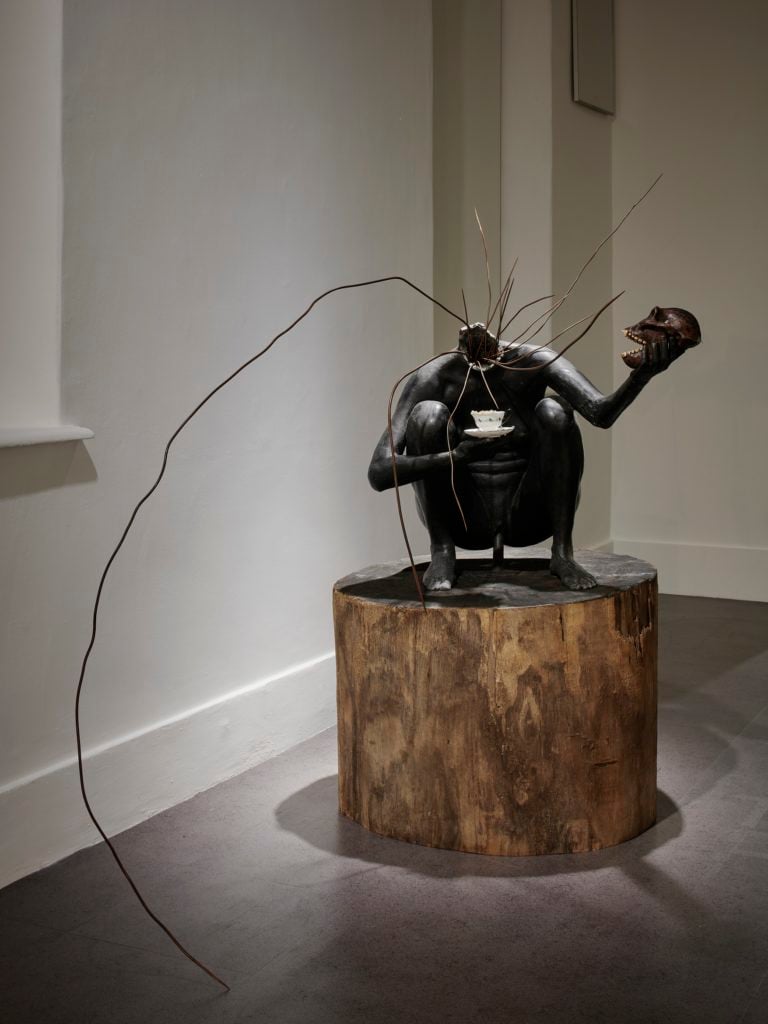 Bharti Kher, <i>And all the while the benevolent slept</i> (2008). Photo: Ros Kavanagh. 