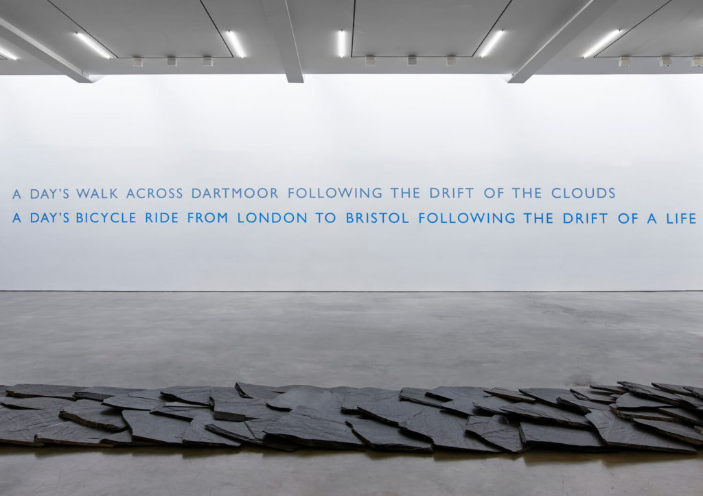 Installation view "Richard Long: From a Rolling Stone to Now", 2020. Courtesy of Lisson Gallery.