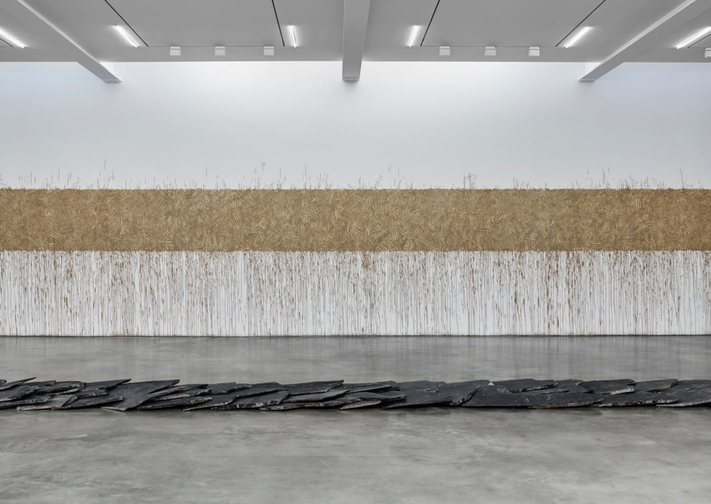 Installation view "Richard Long: From a Rolling Stone to Now", 2020. Courtesy of Lisson Gallery.