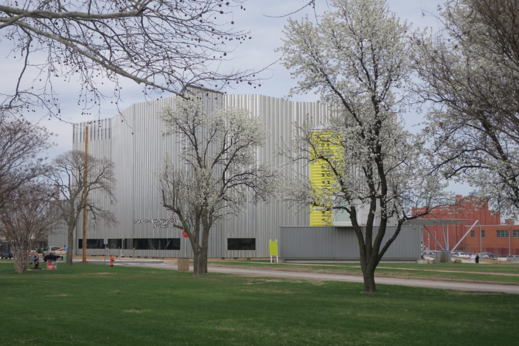 Exterior view of Oklahoma Contemporary. Photo: Menacham Wecker.