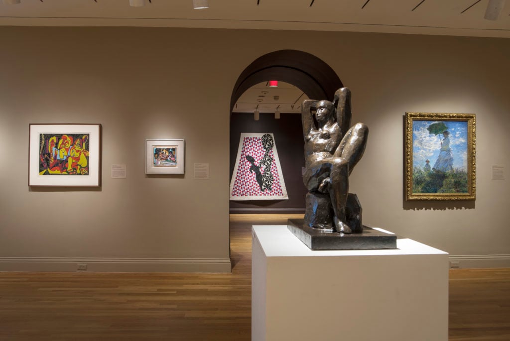 Installation view, "Riffs and Relations" at the Phillips Collection, Washington, DC.
