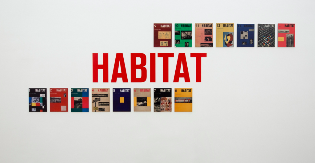 Installation view, "Lina Bo Bardi: Habitat" at Museo Jumex. Photo: Ramiro Chaves.