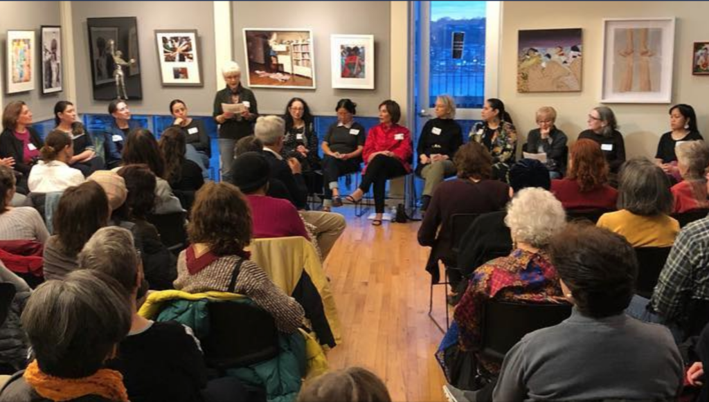 A talk hosted by the Northern Manhattan Arts Alliance. Photo courtesy of the Northern Manhattan Arts Alliance.