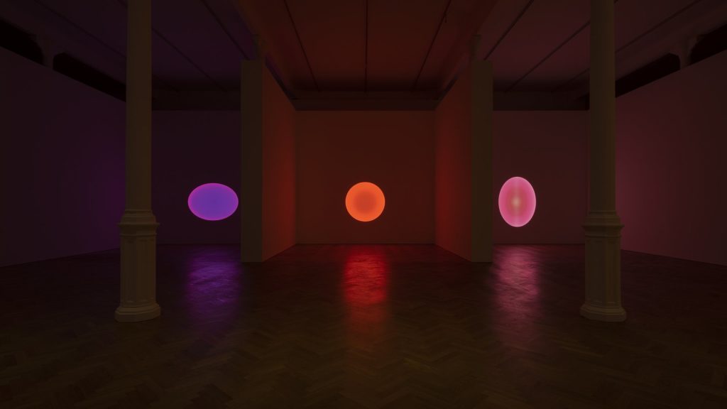 Installation view, James Turrell, February 11 - March 27, 2020, Pace Gallery, London © James Turrell.