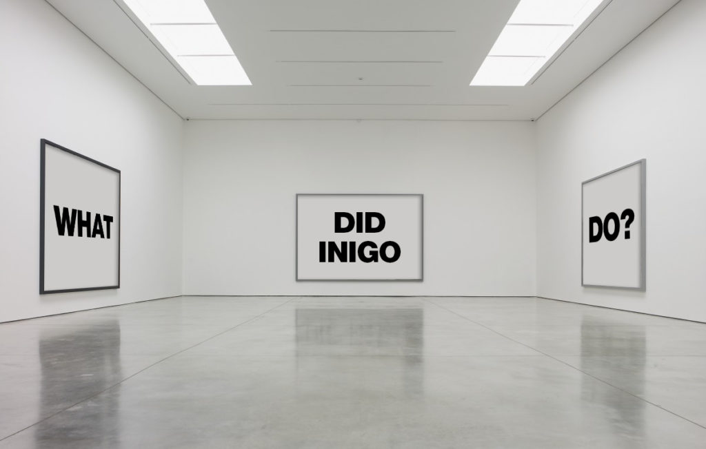 What exactly did Inigo do, and will he get away with it? Image courtesy Artnet Intelligence.