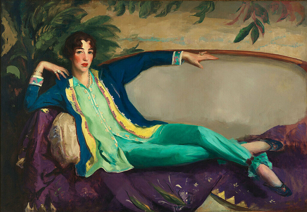 Robert Henri, <i>Gertrude Vanderbilt Whitney</i> (1916). Courtesy of the Whitney Museum of American Art. 