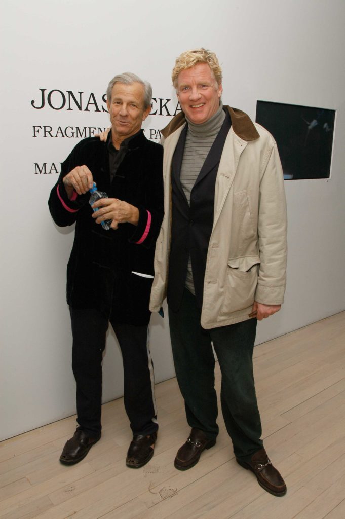 Peter Beard and Peter Tunney in 2005. Photo by Chance Ye, ©Patrick McMullan.