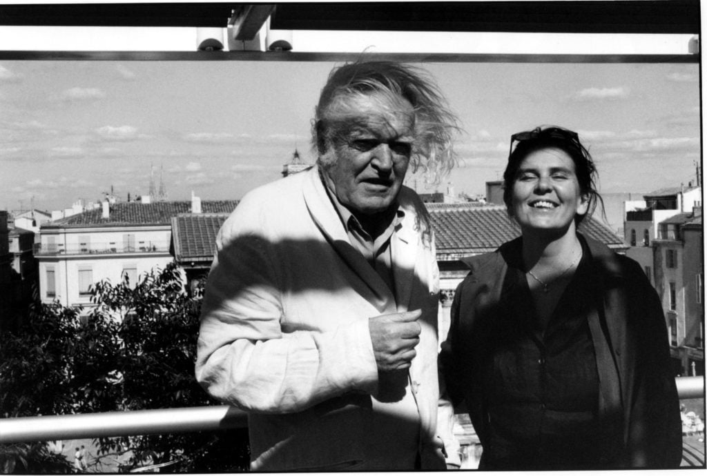 Mario and Beatrice Merz in 2000. © Felix Rozen.