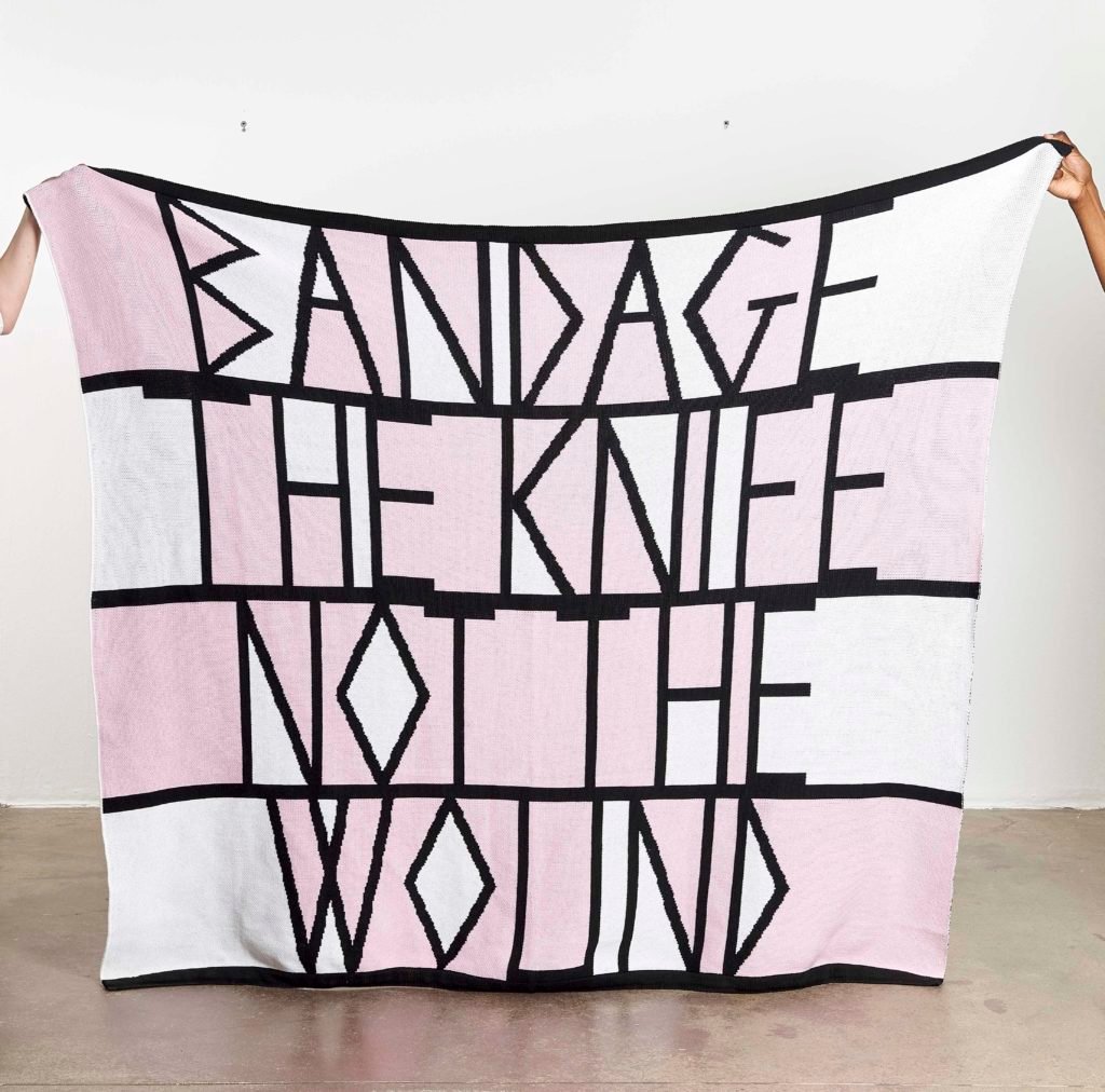 Adam Broomberg & Oliver Chanarin, <i>Bandage the knife not the wound</i> (2019). Edition of 50. Courtesy Goodman Gallery.