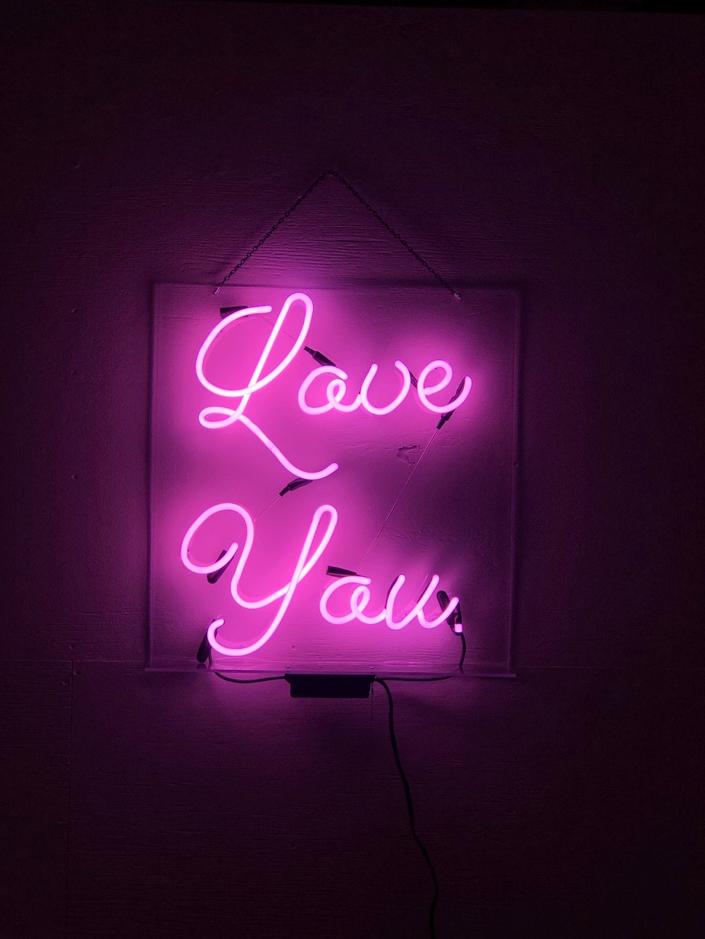 April Marten, Love You (2020). Image courtesy of the artist and Monica King Contemporary