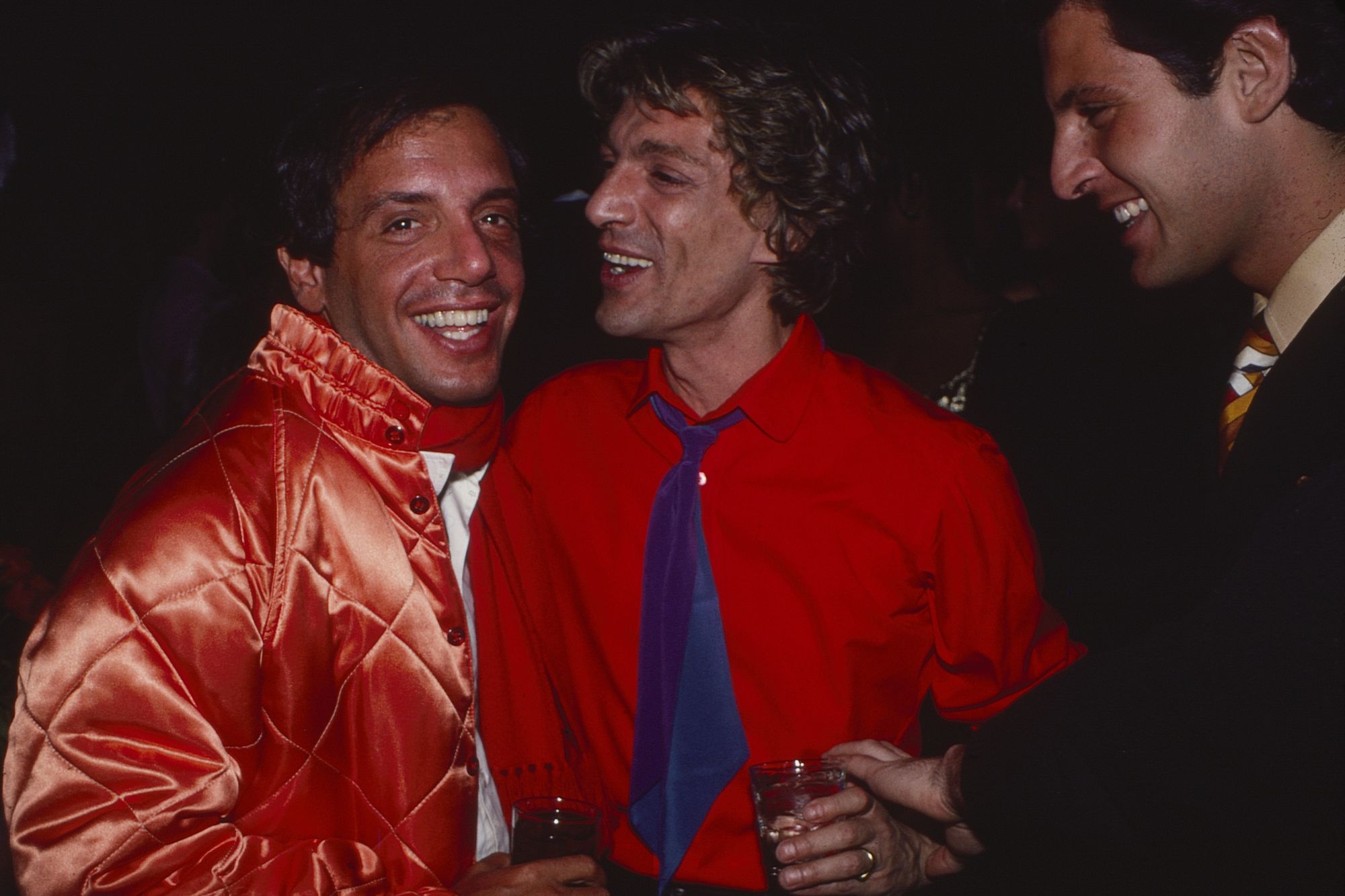 Rose Hartman, Steve Rubell, Giorgio de Saint'Angelo, and guest, Studio 54, 1978. Courtesy of the artist. © Rose Hartman.