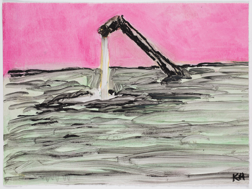 Kathleen Henderson, <i>Outtake Drawing #156</i>. (2020) Image courtesy of Track 16 Gallery, Los Angeles.