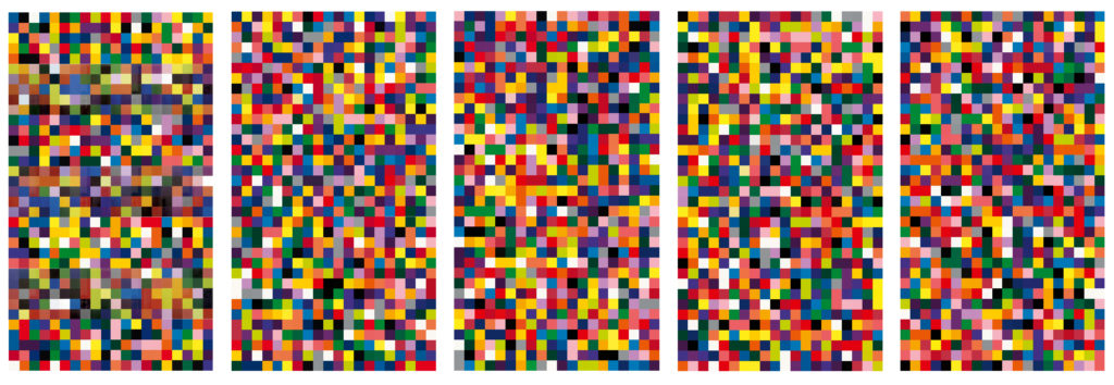 Gerhard Richter, <i>4,900 Colors</i> (2007). © Gerhard Richter 2019. 