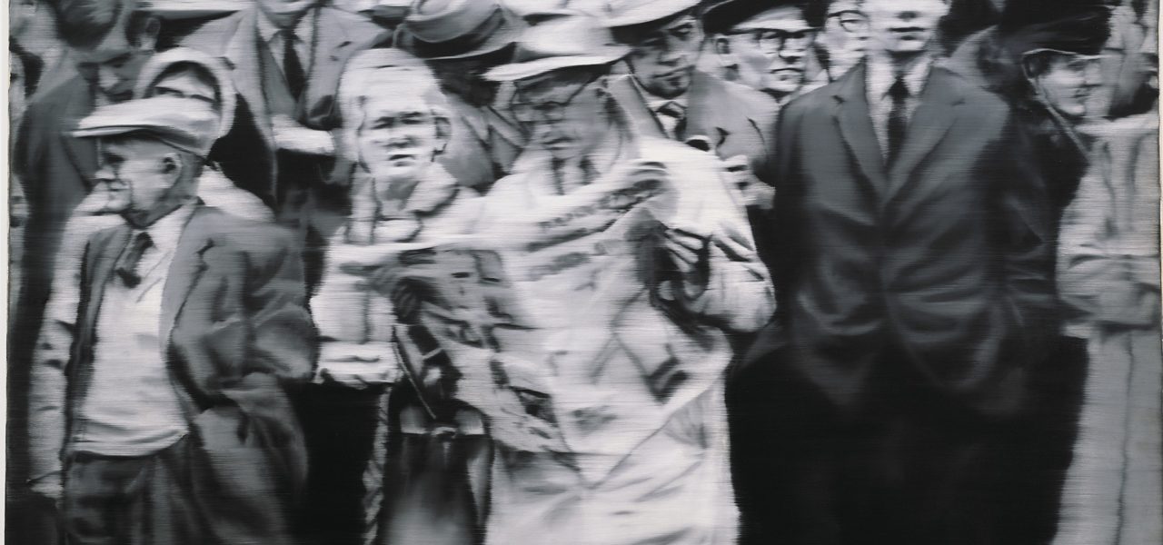 Gerhard Richter, Group of People (1965). © Gerhard Richter 2019,