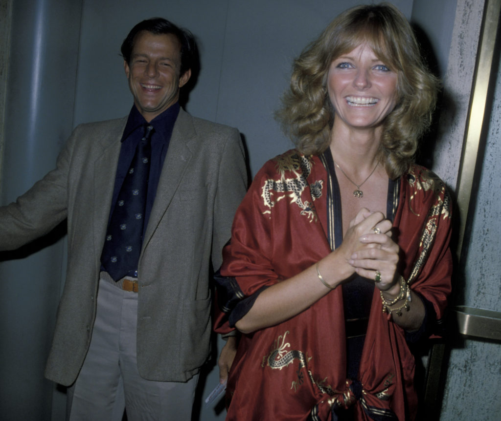 Peter Beard and Cheryl Tiegs attend the Robert F. Kennedy Pro-Celebrity Tennis Gala on August 24, 1979 at the Rainbow Room in New York City. Photo: Ron Galella/Ron Galella Collection via Getty Images.