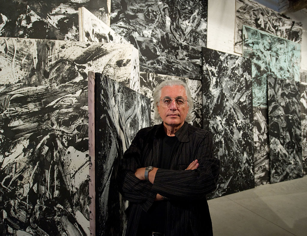 Art critic and curator Germano Celant. Photo by Marco Secchi/Corbis via Getty Images.