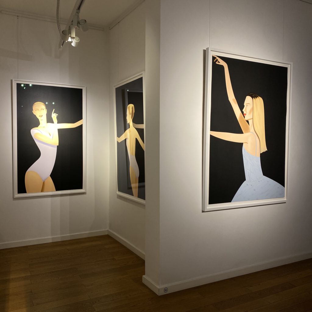 Installation view of "Alex Katz" 2020. Courtesy of Galerie Boisserée.