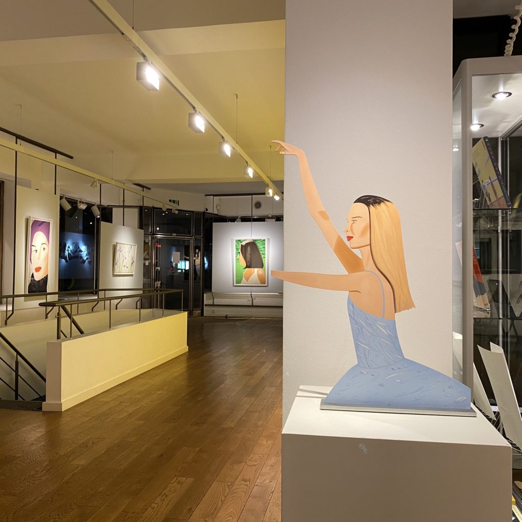 Installation view of "Alex Katz" 2020. Courtesy of Galerie Boisserée. 