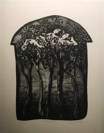Woonsook Kim, Tree Top Lovers (2003). Courtesy of Georges Bergès Gallery.