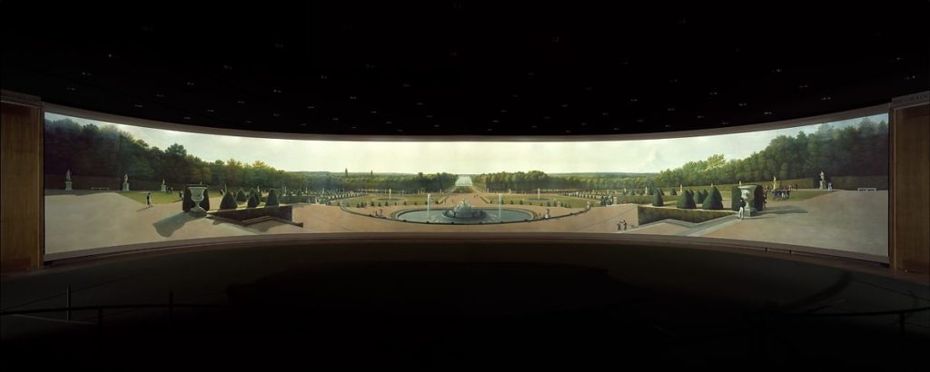 John Vanderlyn, Panoramic View of the Palace and Gardens of Versailles (1818–19). Image courtesy Metropolitan Museum of Art.