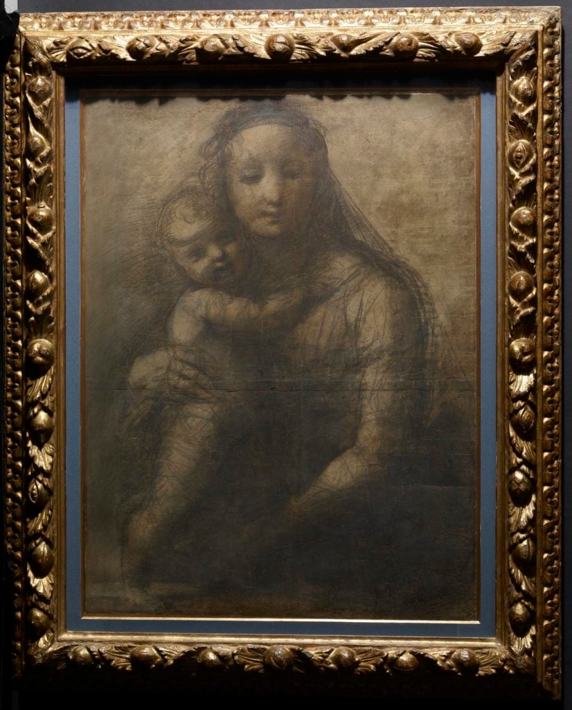 Raphael, <em>The Virgin and child</em> (1509–11), cartoon. Photo ©the Trustees of the British Museum.