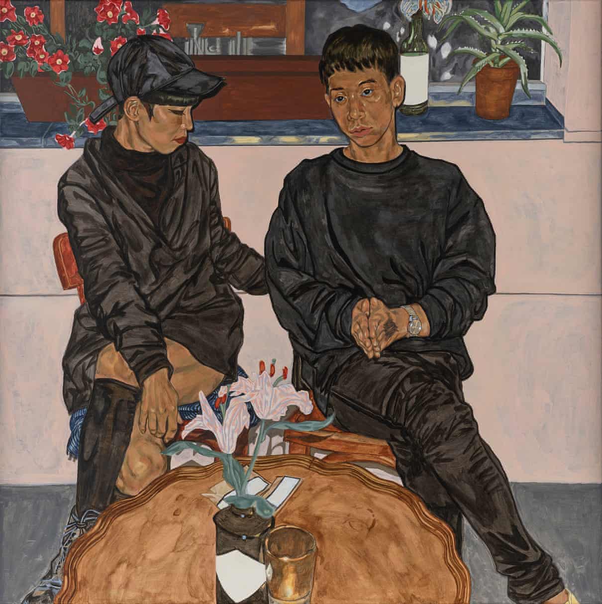 Jiab Prachakul, Night Talk, winner of the BP Portrait Award. Courtesy of the National Portrait Gallery, London.